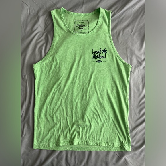 local motion light green tank - Picture 1 of 9
